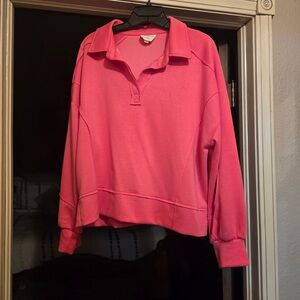 Umgee Vibrant Pink Sweatshirt and pant set